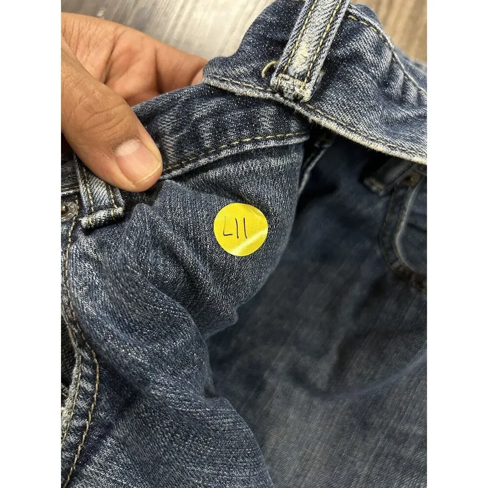 Levi’s 559 Mens Size 40x30 Blue‎ Jeans Relaxed Straight Denim Dark Flex